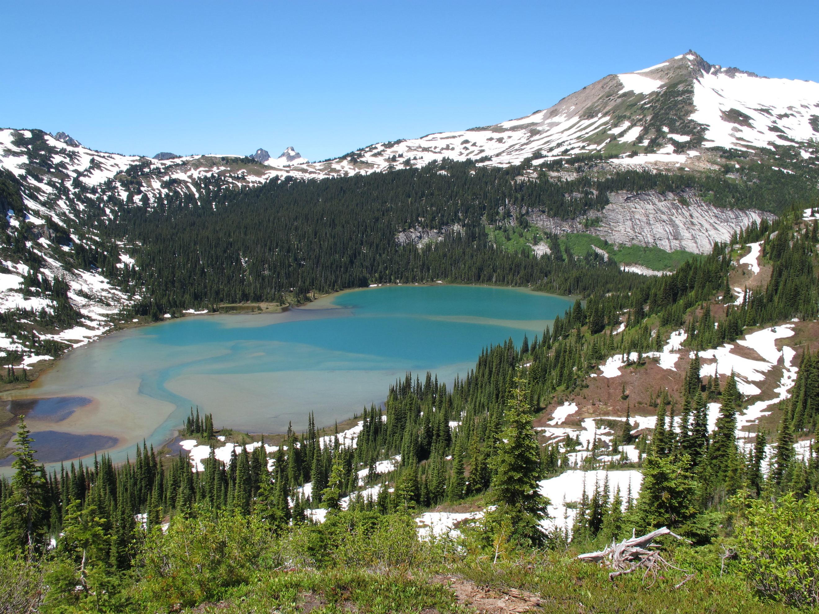 Railroad Creek, Lyman Lakes, Cloudy Pass to Holden, Suiattle Pass